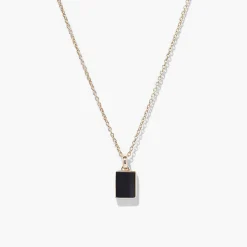Black Onyx Pendant Necklace
