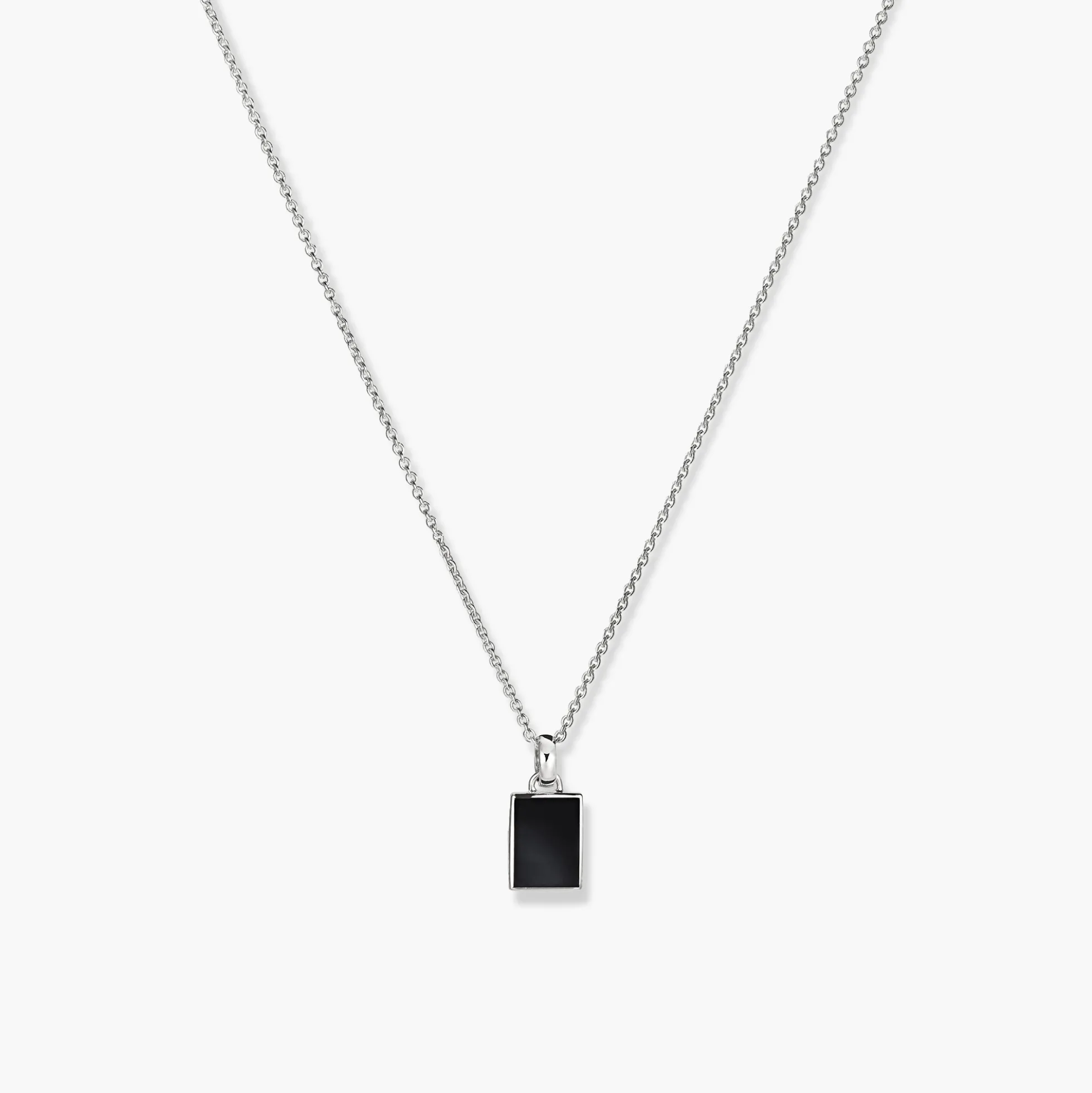 Black Onyx Pendant Necklace