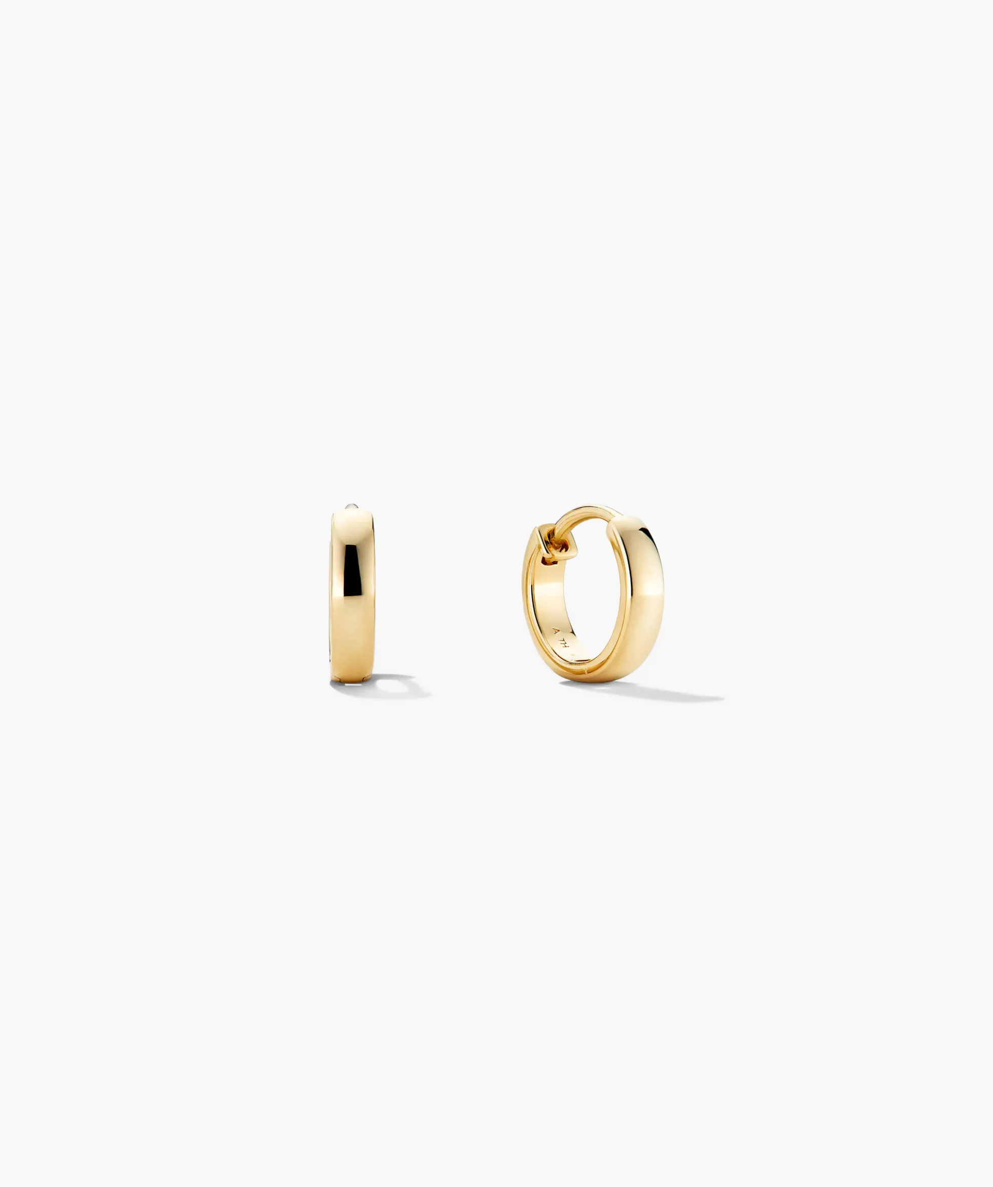 Bold Huggie Hoops
