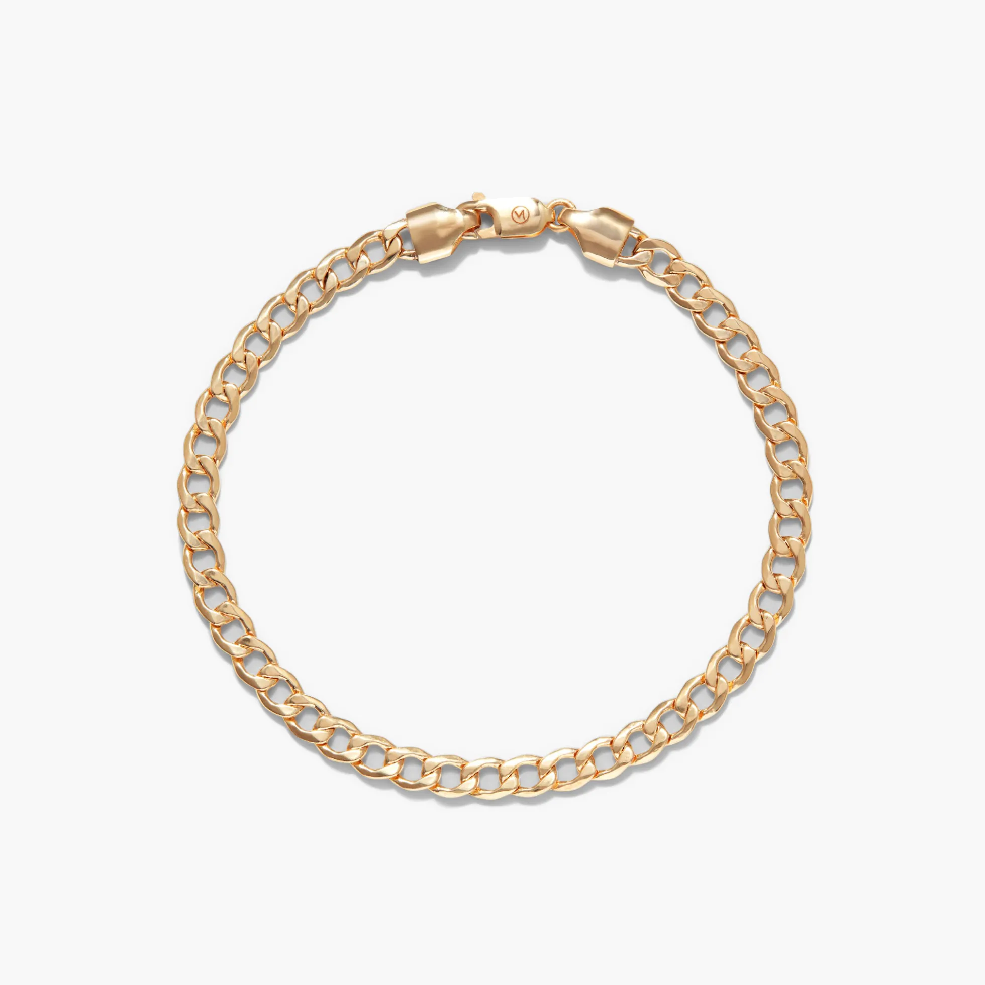 Flat Curb Chain Bracelet