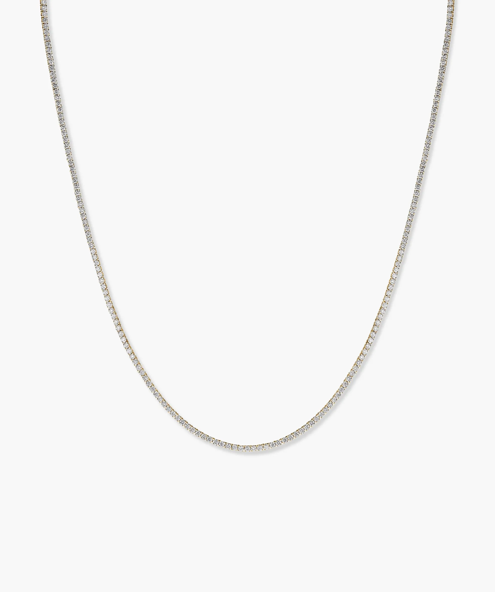Lab Grown Diamond Tennis Necklace 1.8mm