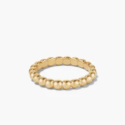 Metallic Sphere Ring