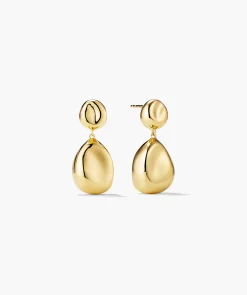 Organic Dôme Pebble Earrings