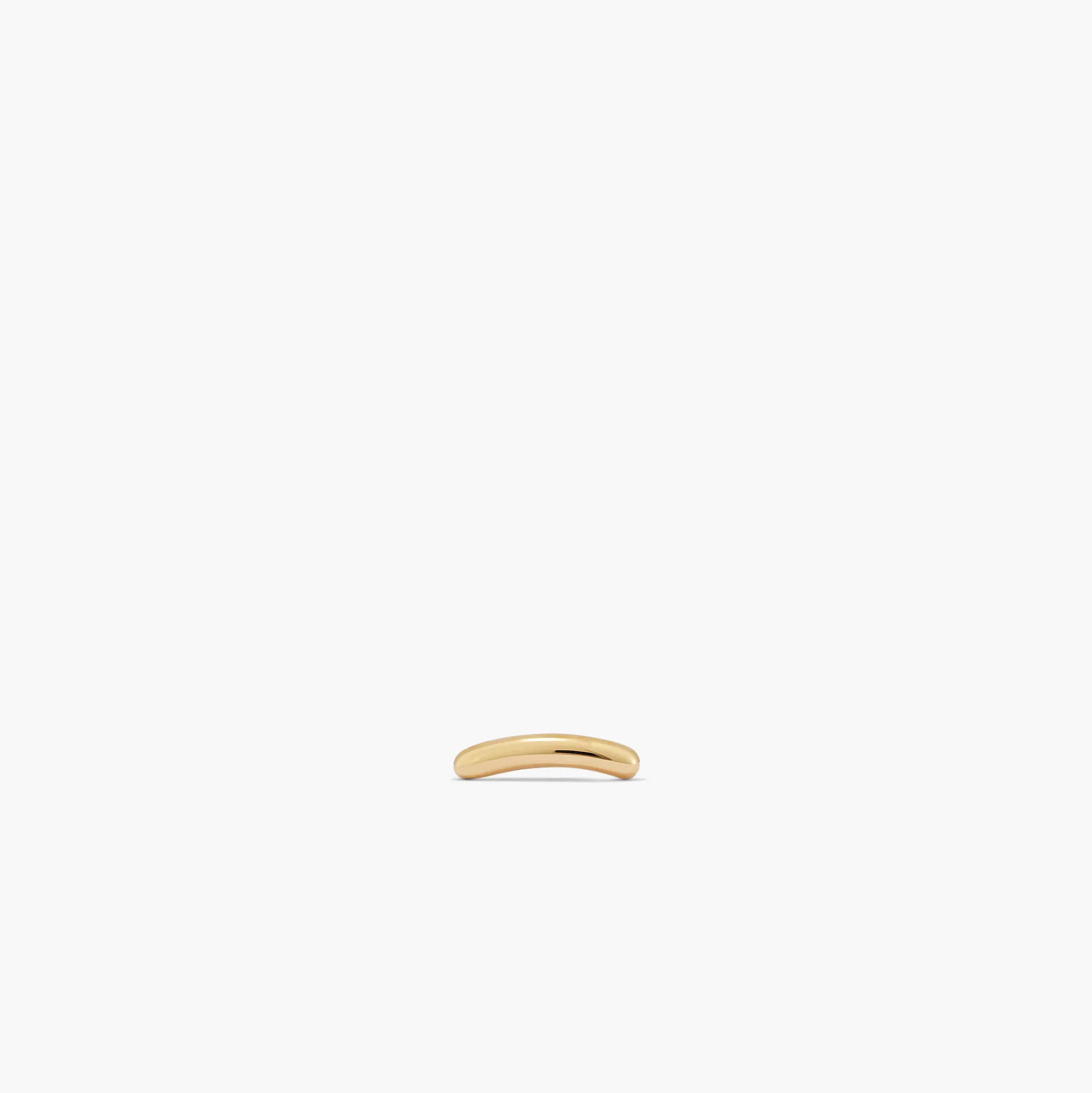 Piercing Studio - Curve Bar Flat Back Stud