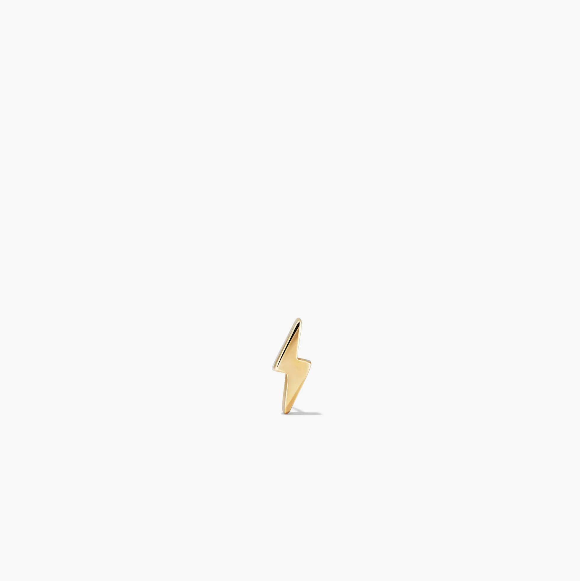 Piercing Studio - Lightning Bolt Flat Back Stud