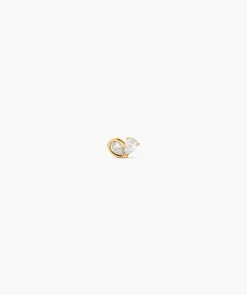Piercing Studio - Two of Hearts Lab Grown Diamond Stud