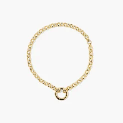 Rolo Chain Charm Bracelet