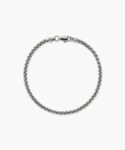 Round Box Chain Bracelet