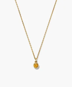 Sia Birthstone Pendant Necklace