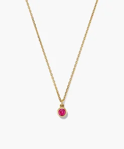 Sia Birthstone Pendant Necklace
