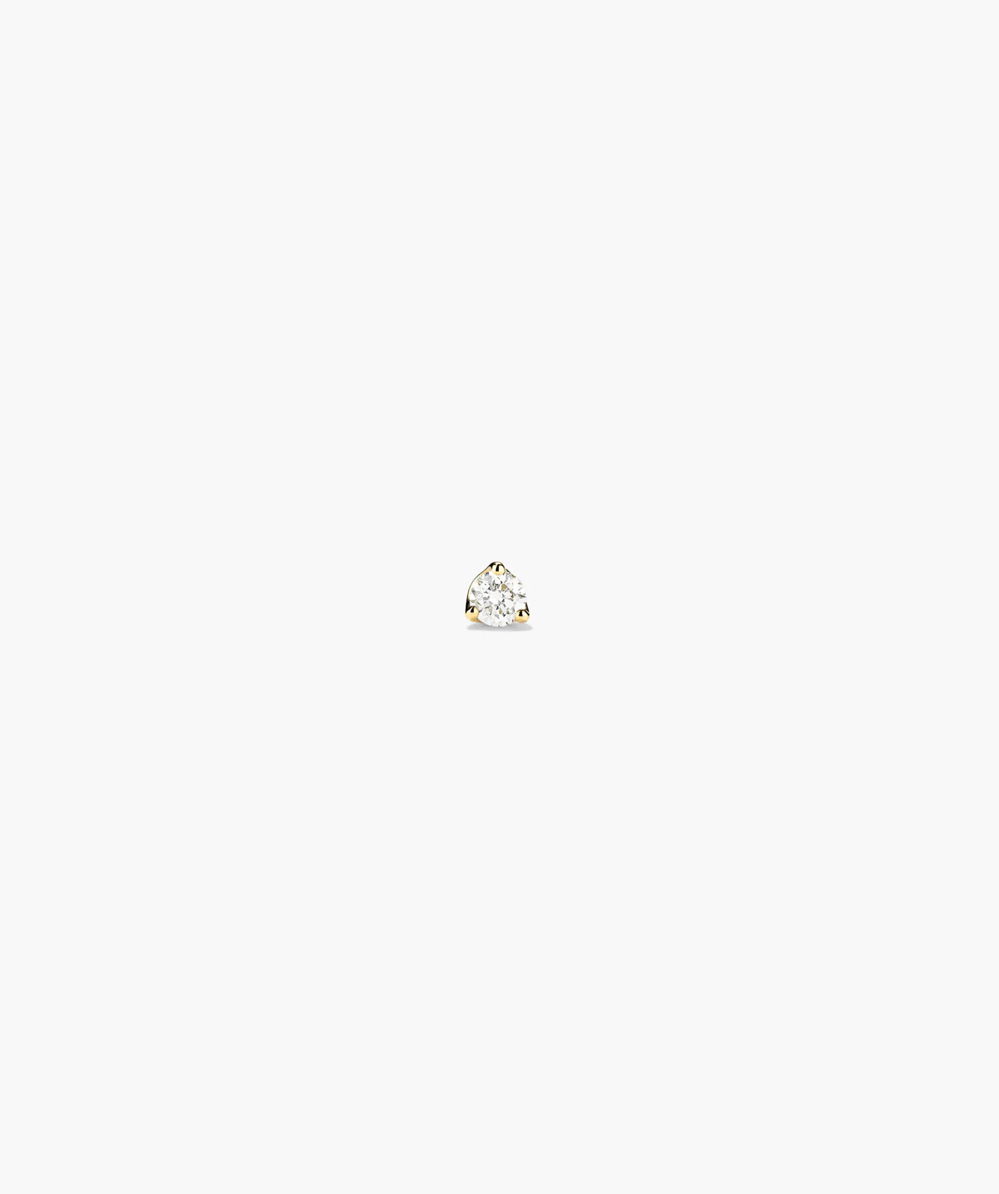 Single Diamond Mini Stud