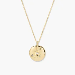 Zodiac Pendant Necklace